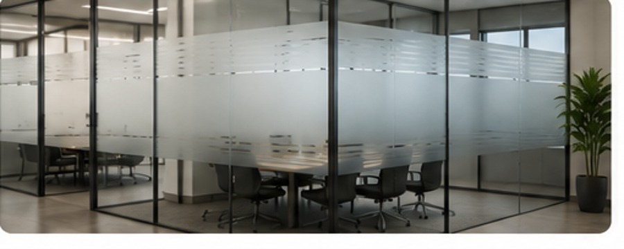 Decorative privacy film