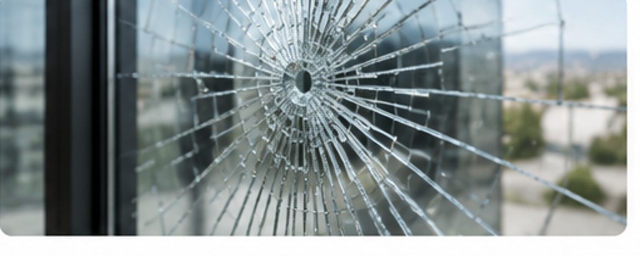 Safety film for glass protection
